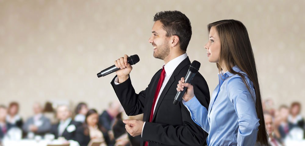 master of ceremony